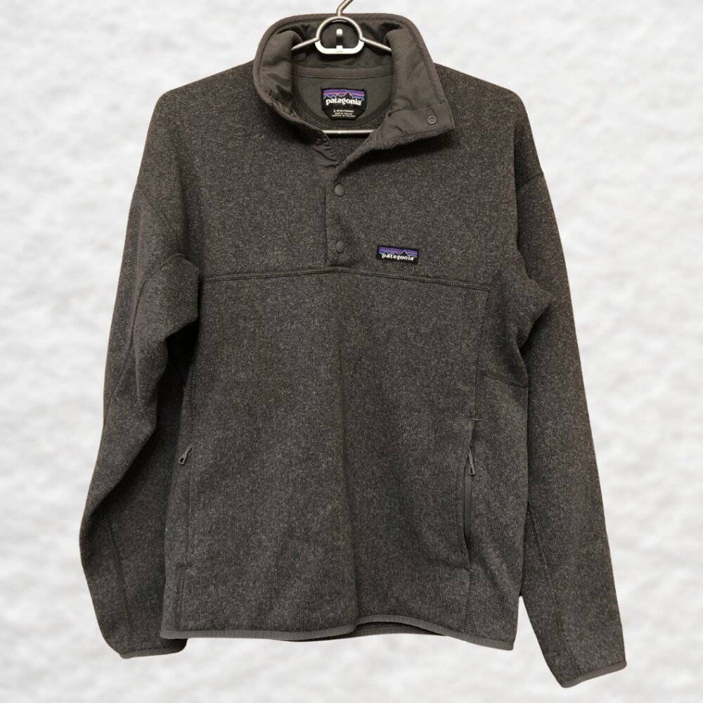 Patagonia Gray Synchilla Fleece Jacket Pullover – Men's S
